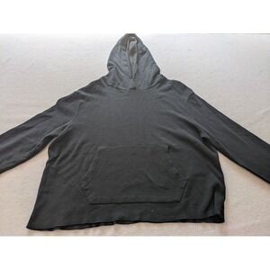 Pact Hoodie Sweatshirt Black XL Organic Cotton Pullover Utility Grunge‎ Casual
